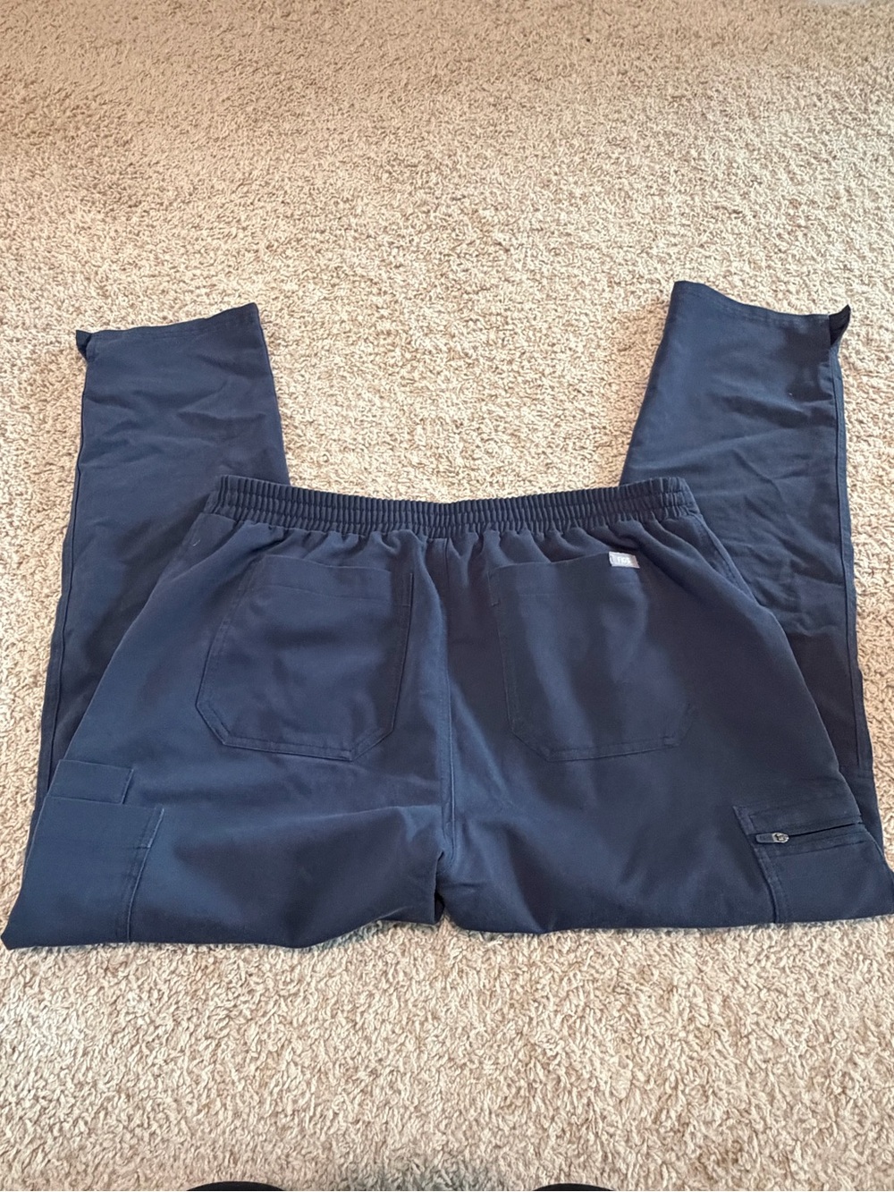FIGS Technical Collection Navy Scrub Pants Medium Petite M/P